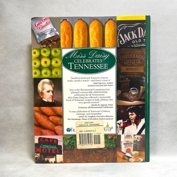 Autographed Recipes Book Miss Daisy Celebrates Tennessee Cookbook Cooking Recipe - Picture 2 of 2